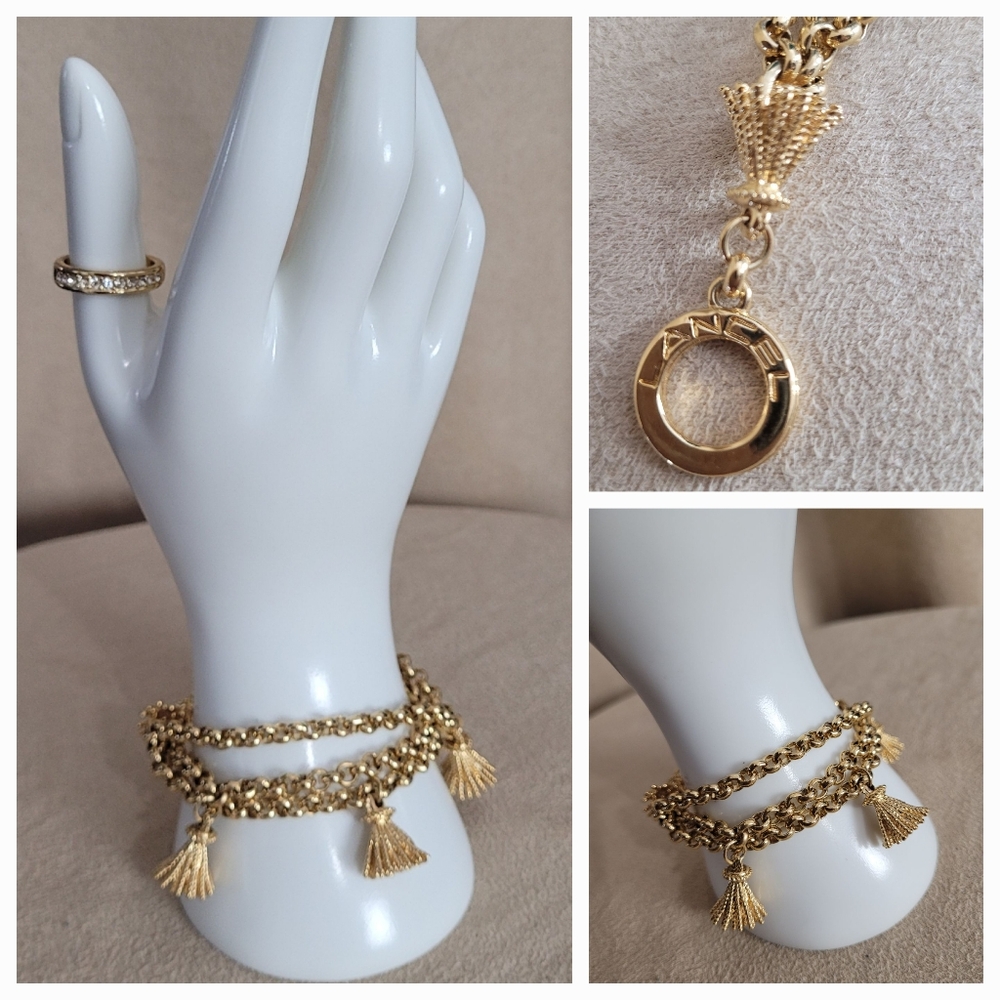 Gold Tassel Bracelet